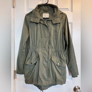 A New Day Army Green Jacket with Hood